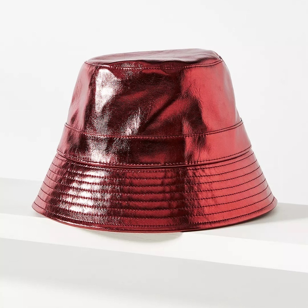 GUC Wyeth Faux Leather Bucket Hat